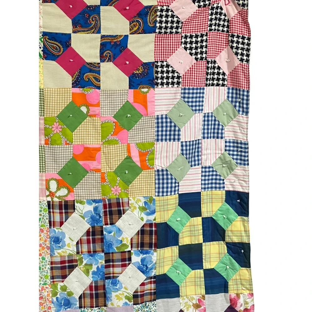 Handmade vintage patchwork